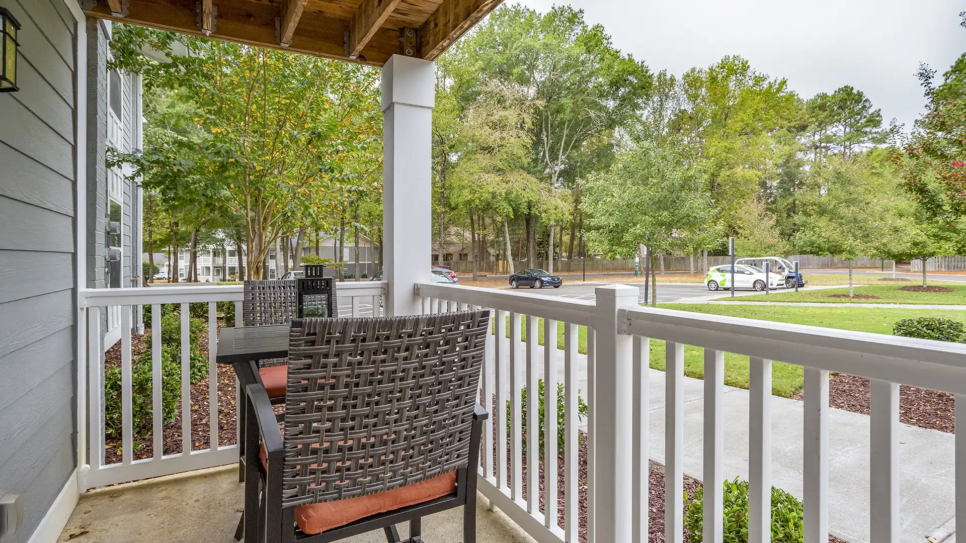 private patios