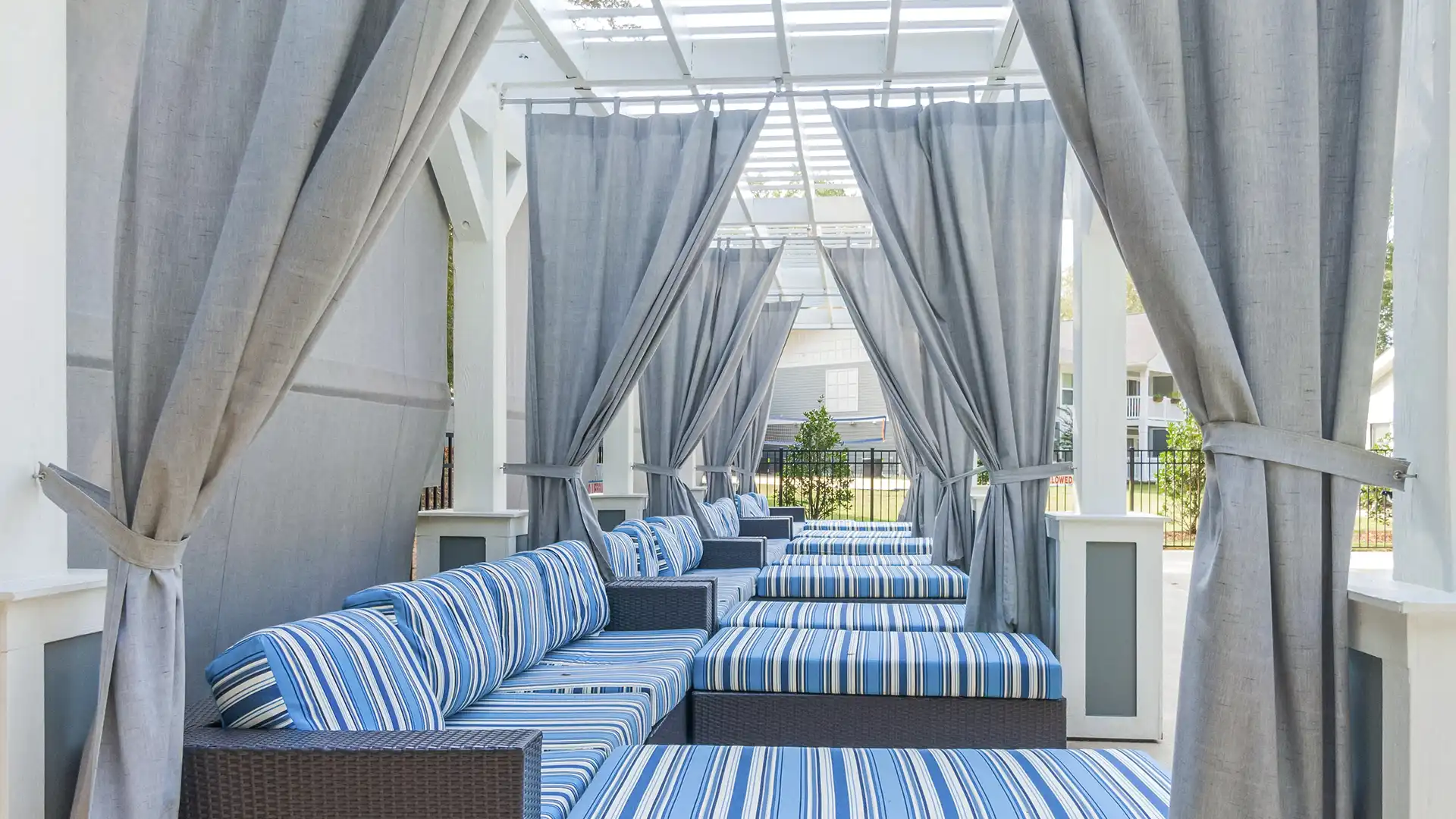 enjoy wifi while relaxing in a cabana